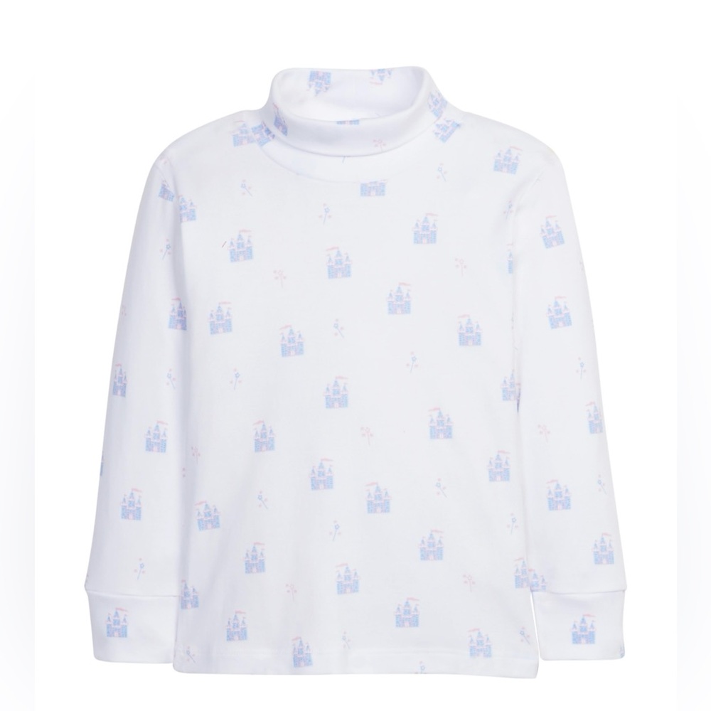 Little English - Printed Turtleneck - Castles